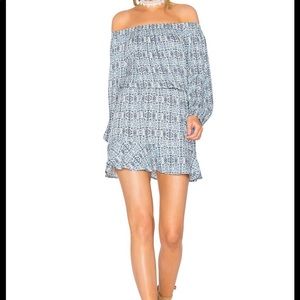 - Soft JOIE Blue Off the shoulder dress size XXS